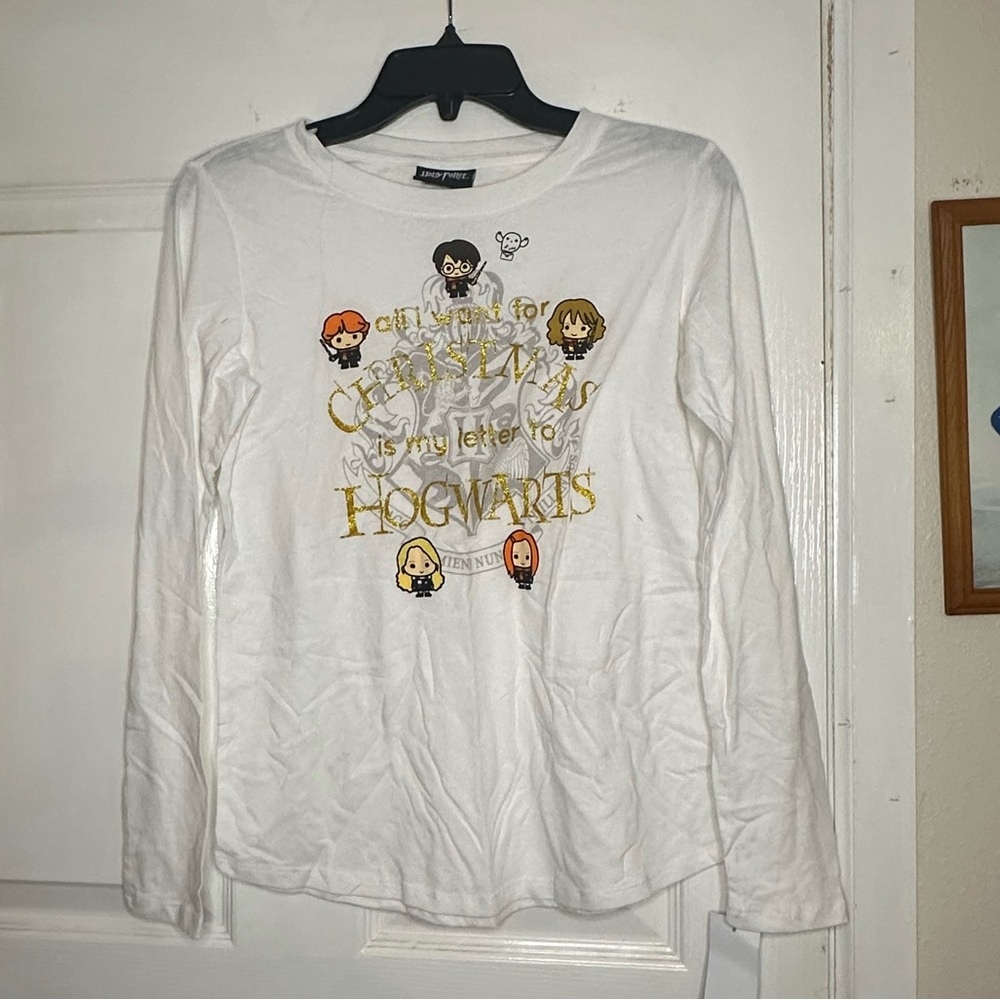 NEW “all I want for Christmas is my letter from Hogwarts “ T-shirt